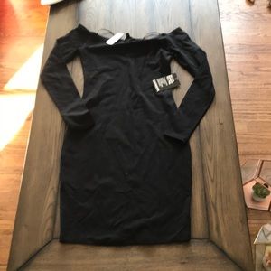 Off the shoulder mini